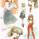 Concept art for Asuka Langley Soryu, the Second Child